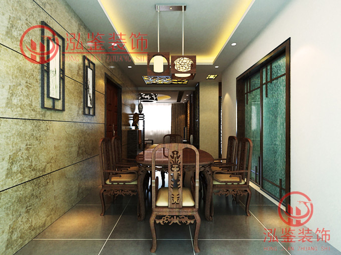 中式風(fēng)格餐廳設(shè)計