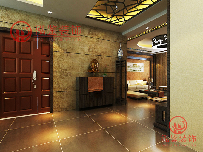 中式風(fēng)格鞋柜設(shè)計